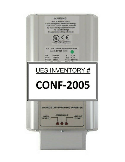 DIP Proofing Technologies DPI52S 25208 Voltage Dip-Proofing Inverter New Spare