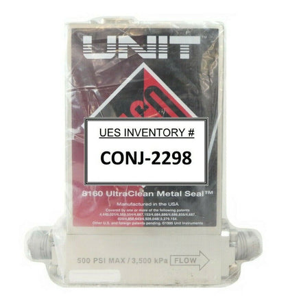 UNIT Instruments UFC-8160 Mass Flow Controller MFC 5L O2 Mattson 37100549 New
