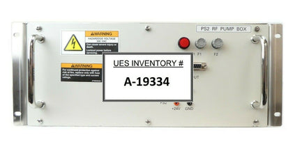 TEL Tokyo Electron PS2 RF Pump Box 3D81-000063-V5 2L81-050053-V1 3D81-000097-V1