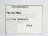 TEL Tokyo Electron D127254 200mm Quartz Ring NCH S/E CLP R New Surplus