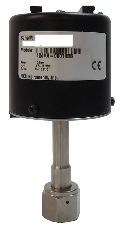 MKS Instruments 124AA-00010BB Baratron Type 124 10 TORR Working Spare