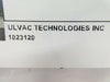 Ulvac Technologies 1023120 Matching Network Adapter Plate Working Surplus
