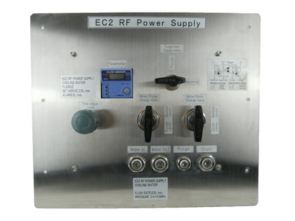 Hitachi UHF-121 EC2 RF Power Supply Cooling Water Control Panel M-712E Working