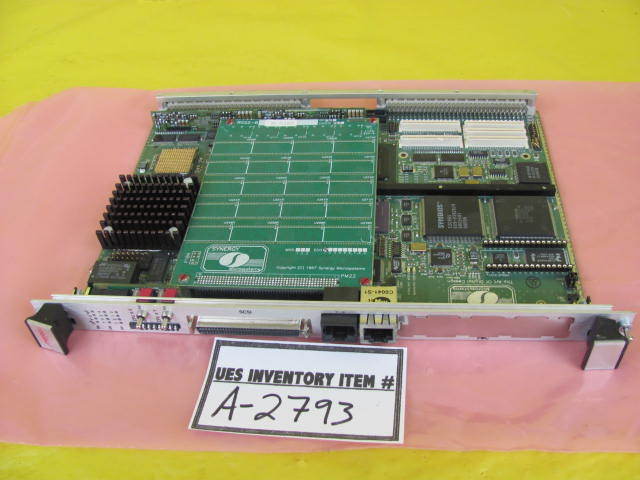 Synergy Microsystems VGM2-C SBC Single Board Computer PCB Card RGS2-B Working