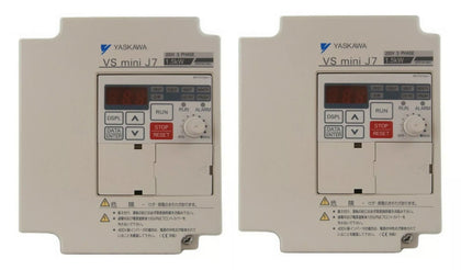 Yaskawa Electric CIMR-J7AA21P5 J7 Series Inverter VS mini V7 Lot of 2 Working