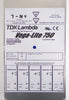 TDK-Lambda V702Q7X Modular Power Supply Vega-Lite 750 Working Surplus