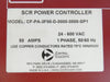 Control Concepts CF-PA-3F00-D-0000-0000-SP1 SCR Power Controller Working