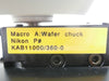 Nikon KAB11000M Wafer Handler KAB11000/A301-7 KAB11000/360-0 OPTISTATION 7 As-Is