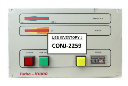 Turbo-V 1000 Varian 9699552S006 Turbomolecular Pump Controller Turbo Working