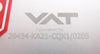 VAT 26434-KA21-CQX1 Pneumatic Angle Valve AMAT 3870-07608 New Surplus
