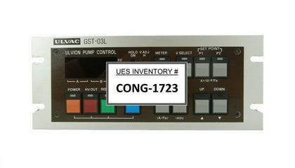 Ulvac GST-03L Ulvion Pump Controller with Cable Set Working Spare