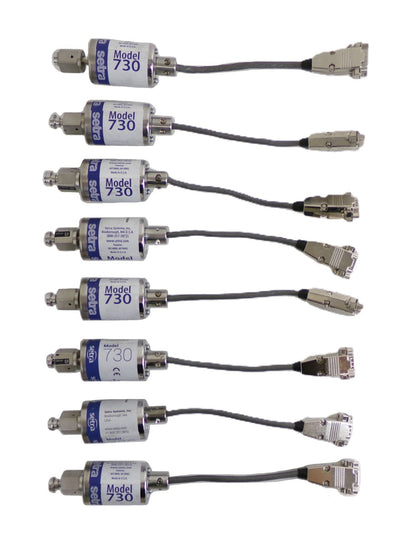 Setra 730G100TAD42CZZKA2 Pressure Transducer Model 730 Reseller Lot of 8 Spare