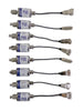 Setra 730G100TAD42CZZKA2 Pressure Transducer Model 730 Reseller Lot of 8 Spare