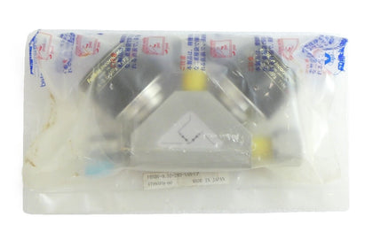 Fujikin Incorporated AT095FH00 3-Way Diaphragm valve FBNDC-9.52-2B3-NAH-UP New