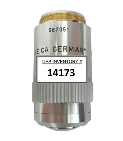 Leica 567051 Microscope Objective PL Fluotar 20x/0.45 ∞/- KLA 2132 Working Spare