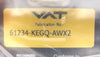 VAT 61234-KEGQ-AWX2 Butterfly Valve Control System Series 612 New