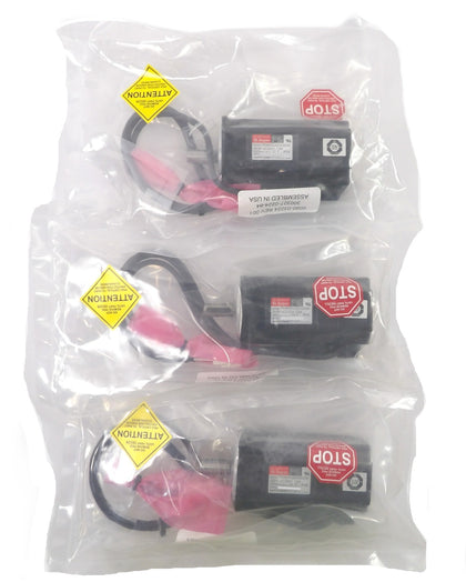 Sanyo Denki P50B05020DXS00M Servo Motor AMAT 0090-03224 Reseller Lot of 3 New
