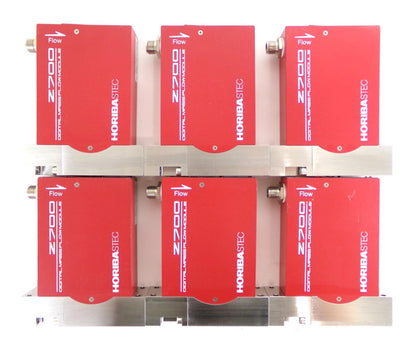 Horiba STEC SEC-Z714AGX Mass Flow Controller MFC Z700 AMAT 0190-41105 Lot of 6