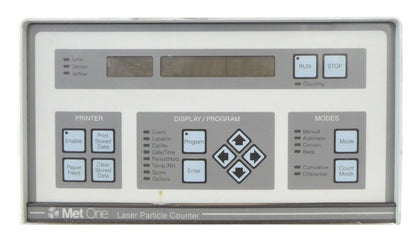 Met One 2081008-01 Laser Particle Counter A2408-1-115-1 Spare Surplus