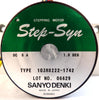 Sanyo Denki 103H8222-1742 Stepping Motor Step-Syn Lot of 2 Raytex RXP-1200 Spare