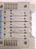 SMC SS5Y31-05-DUX00878 5-Port Pneumatic Manifold AMAT Lot of 2 New Surplus