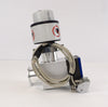 Nor-Cal Pfeiffer 0190-22670 Pneumatic Angle Valve AMAT Reseller Lot of 2 Working