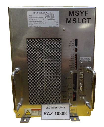 Nikon 4S066-018 MSYF MSLCT Amplifier Module SPA376FC 4S013-684-1 NSR Working