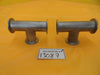 MKS Instruments 100314605 High Vacuum Tee NW40 Reseller Lot of 2 Used Working