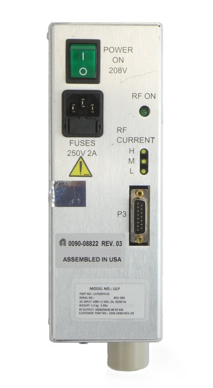 ENI Power Systems ULP10075-01 RF Match 100w 48-92KHz Working Surplus
