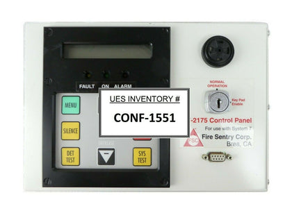 Fire Sentry S7-2175 System 7 Control Panel Honeywell Working Surplus