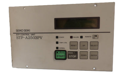 STP Seiko Seiki SCU-A2503PV Turbomolecular Pump Controller Turbo Working Surplus