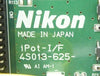 Nikon 4S013-625 PCB Card iPot-I/F NSR FX-601F Lithography System Working Surplus