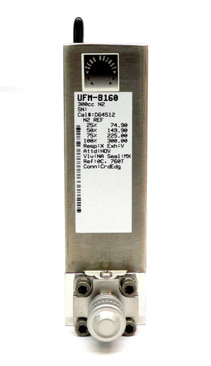 UNIT Instruments UFM-8160 Mass Flow Controller MFC 300 CC N2 OEM Refurbished