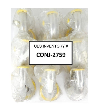 Mattson 914-12012-00 High Vacuum 90° Elbow Tee ISO100 ISO-K to NW50 Lot of 9 New