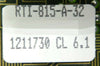 Analog Devices RTI-815-A-32 Analog Input PCB Card 1211730 Mattson 934-17002-00