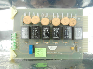 KDF Electronic 880-32-000 Relay Board PCB Card 880-32-101 MRC 634 Used Working