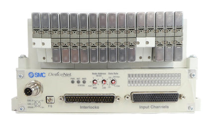 SMC VV5Q11-16-X3101V 16-Port Manifold Module EX420-SDN1 Working Surplus