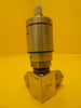 Qualiflow F HF Series 2-Way Pneumatic Angle Valve 2x10-9atm.cm3/Sec Used Working