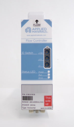 AMAT Applied Materials 0190-91818 Flow Controller 400-4000mL Lot of 2 Working
