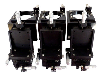Suruga Seiki Manual XY Stage Assembly B21-60C B11-60AZ Lot of 3 RXP-1200 Working
