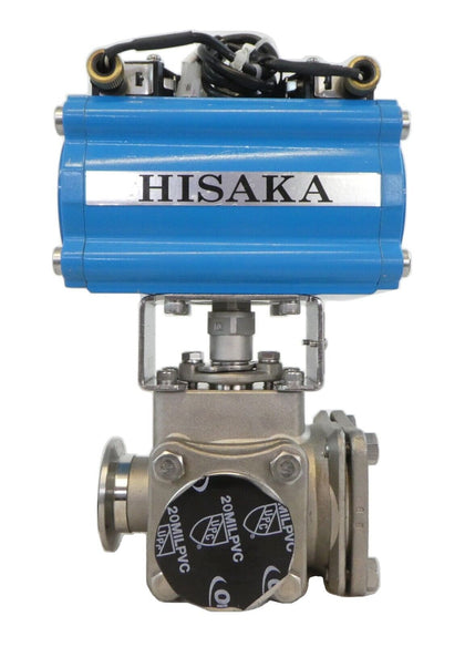 Hisaka SCS14A-25A Double Acting Actuator G45B AD07N Working Surplus