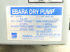 Ebara Technologies AA20 V1 Dry Vacuum Pump Motor Tripping Alarm Tested As-Is
