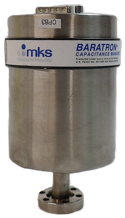 MKS Instruments 627FU2TCE5B Baratron Pressure Transducer Dented Spare