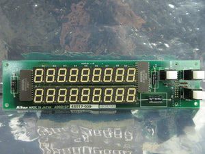 Nikon 4S017-039 Display Board PCB ADDDISP NSR System Used Working