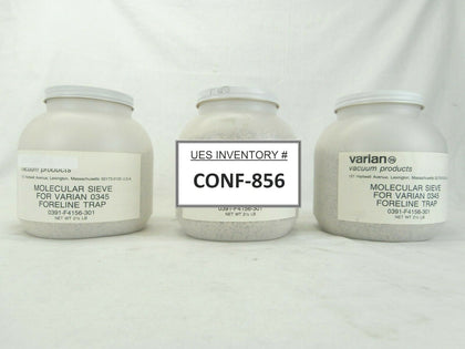 Varian 0391-F4156-301 Molecular Sieve Adsorbent Material 2732002700 Lot of 3 New