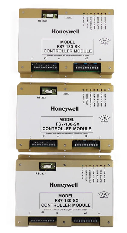 Honeywell Analytics FS7-130-SX Controller Module Reseller Lot of 3 Working