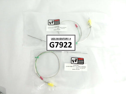 ASM 1055-986-01 TC-Type K Spring XTMS3201 Reseller Lot of 2 New Surplus