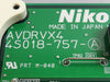 Nikon 4SO18-757-A AVIS Control Driver PCB Board AVDRVX4 Working