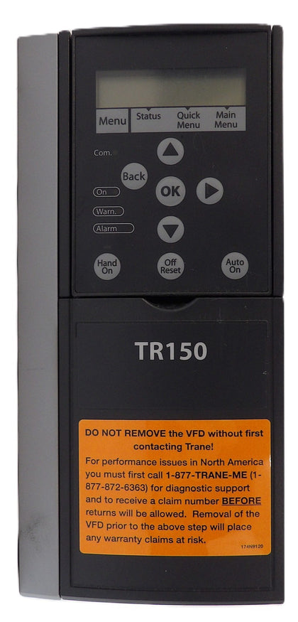 Trane 134H4924 3-Phase Variable Frequency Drive TR150 Working