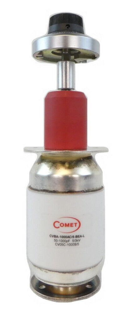 Comet CVBA-1000AC/5BEA-L RF Variable Vacuum Capacitor 50-500pF 25/15kV Working